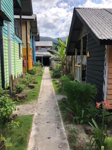 Beach Shack Chalet - Garden View Aframe Small Unit Kampong Juara Esterno foto