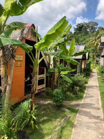 Beach Shack Chalet - Garden View Aframe Small Unit Kampong Juara Esterno foto